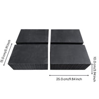 Non-slip rubber jack pad