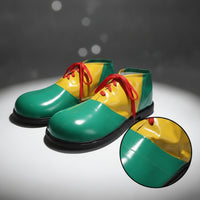 Oversized Clown Shoes Jumbo Carnival Clown Shoes Glossy Shiny for Clowns, Performers, Cosplayers, Stage Shows, Halloween
