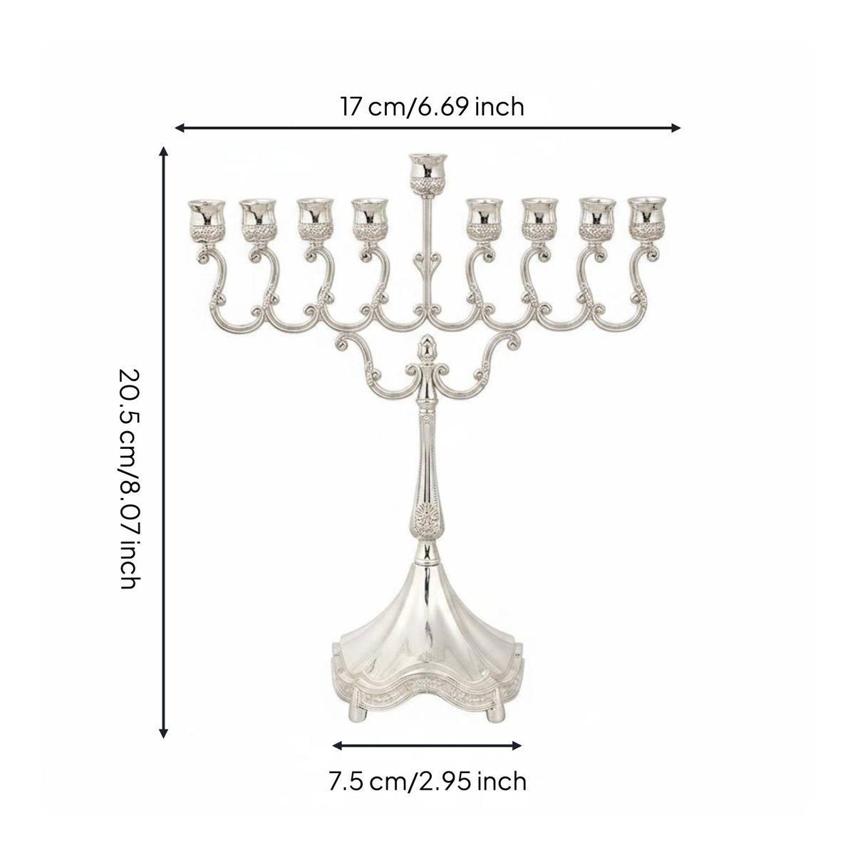 9 Branch Candelabra Elegant Design European Design Candelabrum for Wedding, Home
