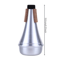 Trumpet Mute Aluminum Practice Mute Silent Trumpet Sound Reducer for Apartment