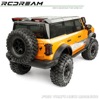 RCDream 1/10 RC Car Roof Spoiler with LED Light for TRX4