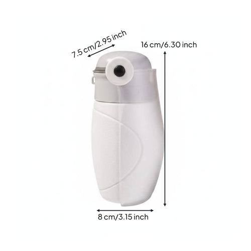 Pet Water Bottle Push Button Portable Pet Bottle Hanging Strap
