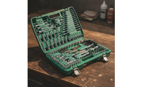 Mechanics Tool Set with Storage Case 72-Tooth Socket Wrench Set with Storage Case Electroplated Mechanics Tool Kit for Handymen