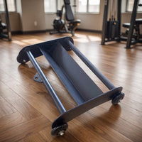 Abdominal Roller Machine with Resistance Band Heavy Duty Fitness Wheel Machine Compact Core Workout Wheel for Athletes