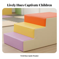 Early Development Soft Foam Climber and Slide Anti-Collision Indoor Climb and Crawl Activity Set Long-Lasting Toddler Foam Climbing Blocks Easy to Clean for Preschoolers, Daycare Providers, Kindergarten, Preschool, Nursery, Playroom