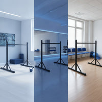Floor-Standing Training Bar Stable Freestanding Pull up Bar Stand Sturdy Pull-Standing Bar for Fitness Enthusiasts, Athletes, Home Gym, Studio
