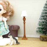 Mini Dollhouse Floor Lamp Decorative for Photography Props