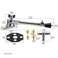 Drum Hardware Diamond Drum Bracket Leg with Drum Key