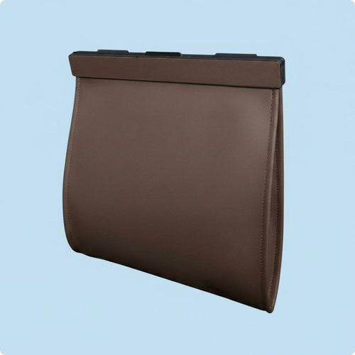 Rear Seat Trash Bin Washable Seat Back Trash Bag Hidden Design