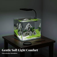 Full Spectrum Aquatic Aquarium Vessel Light Color Enhancing LED Snap-on Aquarium