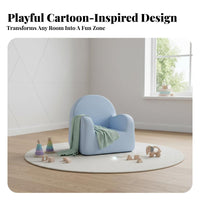 Upholstered Baby Sofa Long-Lasting Upholstered child's Seat for Boys, Girls