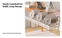 Adhesive Slide-in Holder Punch-Free Installation Adhesive Wire Management Tray
