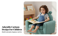Soft creature Character Chair Kid-Sized children's Furniture Comfortable Seating Supportive build for Daycare Center, Playroom