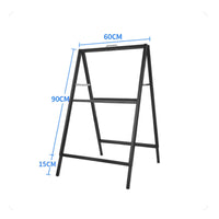 Display Board Outdoor Stand, Freestanding Poster Rack, Foldable, Double-Sided, For Recruitment, Shop