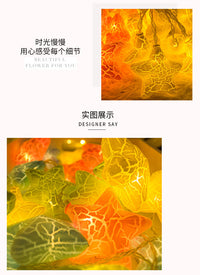 led裂纹云小彩灯闪灯串灯五角星挂灯圣诞树装饰星星灯满天星个性 【裂纹星】黄色 电池款（3米20灯）
