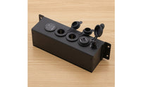 Power Distribution Box Compact Switch Panel Metal for RV Owners, DIYers