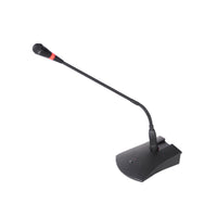 Phantom Powered Desktop Gooseneck Condenser Audio Pickup Cardioid Gooseneck Audio Pickup with Base Flexible Adjustable for Broadcasters