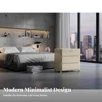 3-Tier Round Cabinet Light Luxury Aesthetic Round Multi-Tier Side Table Modern Design Raised Border Top for Homeowners