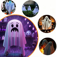 Creative Halloween Ghost Chair Cover Set