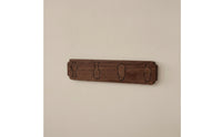 Folding Wall Coat Rack Foldable Hardware Natural for Foyer