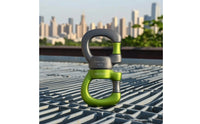 Swivel Connector with Dual Loops Universal Swivel Link Compact Anti-Tangle for Climbers, Climbing, Rigging