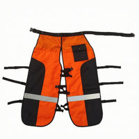 Chainsaw Safety Chaps with Pocket Cut-Resistant Apron-Style Chainsaw Chaps