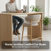 High Stool with Backrest Italian design Bar Chair Modern Minimalist Design Anti-Slip Base for Interior Designers, Restaurant