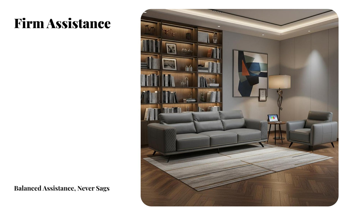 Modern Design 3-Piece Reception Set Minimalist and aesthetic Office Couch Luxurious Feel business Furniture Business look for Corporate Buyers, Waiting Room, Lobby