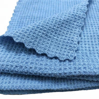 Mesh Cleaning Cloth Microfibre Cloth, 40x40cm Cleaning Cloth for Car Drying Towel, High Absorbency Low-Lint Reusable Glass Polishing Tool