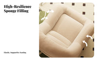 Human-Sized Dog Bed Snug Relaxation and Unwindingsign Lazy Sofa Plush-Soft Ergonomic Ergonomic for Apartment Dwellers