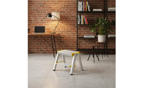 Aluminum Step Ladder Compact Single Step Tripod Base Stool Lightweight Small Portable Footstool for Kitchen, Closet, Garage