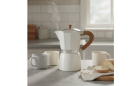 Stovetop Pot Safety Safety Mechanism Italian Coffee Brewer Italian Coffee Pot High Pressure Extraction Stovetop Espresso Brewer