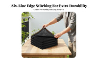 Protection Heavy Duty Sun Shade Net Heat Insulation Patio Sunblock Mesh Tarp High Density Outdoor Garden Shade Canopy Weather Resistant for Gardeners, Pergola, Carport