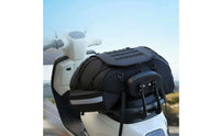 Motorcycle Tail Bag Expandable Motorcycle Rack Bag Heavy Duty Large Capacity Tail Pack for Commuters, Motorcyclists,  Travel