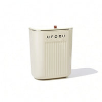 Wall-Mounted Trash Bin Plastic Hanging Waste Bin Slim for Kitchen