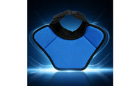 Hockey Neck Guard Padded Neck Guard with Strap Contoured
