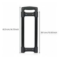 Replacement Suitcase Pull Rod Heavy Duty Aluminum Alloy Pull Handle for DIY Repairers