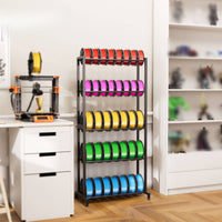 Filament Storage Rack Sturdy 3D Filament Storage Rack Long-Lasting for Makers