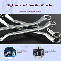 Vanadium steel metric wrenches