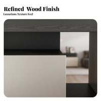 Sculptural Bedside Table Minimalist Design Nightstand Floor-Standing for Office