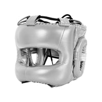 Boxing Headgear Cheek & Chin Protection Crossbar Headgear Pre-Curved Design