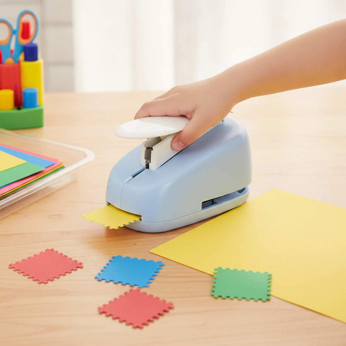 Postage Stamp Punch Manual Postage Stamp Puncher Quick for Crafters, Journalists