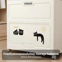 foldable Box with Front Door Foldable Design Stackable Container sturdy