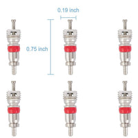 100-Piece Tire Valve Core Repair Kit with Dual-Head Remover
