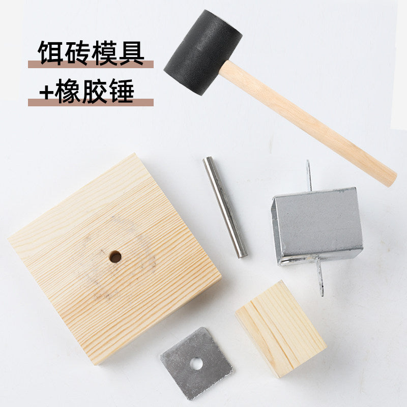 Square Mold W Hammer