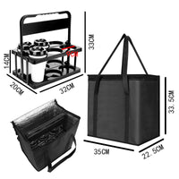 Reusable Non-Woven Insulated Bag for Car, Cold Storage, Portable