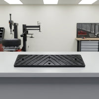 Easy to Clean Tire Changer Pad with Pre-Drilled Mounting Holes Quick-Install Tire Changer Pad with Grooves Ribbed Long-Lasting for Auto Repair Shops, Mechanics, Automotive Workshop