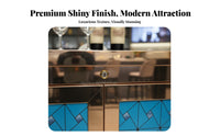 KTV Song Selection Cabinet Stainless Steel Bar Cabinet Mirrored Door Entertainment Furniture Lockable Storage Unit with Internal Shelves Suitable for Nightclubs Taverns Home Karaoke