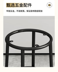 轻奢酒吧椅咖啡厅高脚凳吧台凳手机店前台ktv高凳子奶茶店商用凳 60高硬棕面+黑色架子（可当小边几）