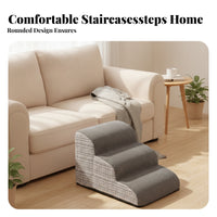 Sturdy Pet Steps with Removable Cover